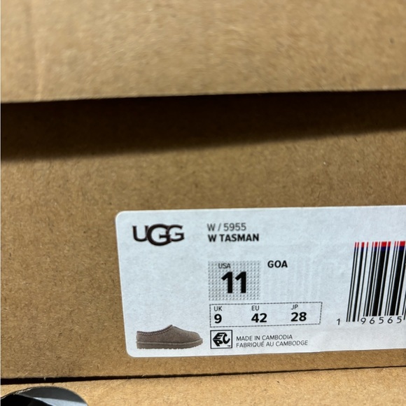 Ugg Tasman Slipper Goat NWT Women Size 6-11 authentic RARE NIB Shoes - Picture 16 of 16